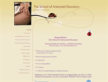 Tablet Screenshot of childbirth-education.co.uk